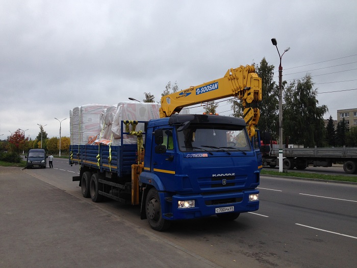 Перевозка стройматериалов